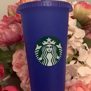 Cobalt to deep purple!! New Starbucks cup 2020